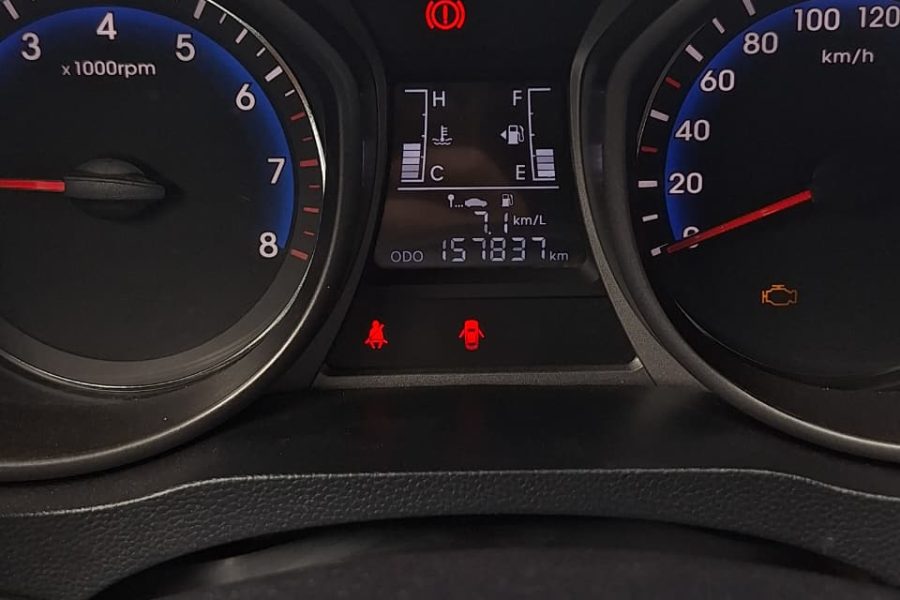 km